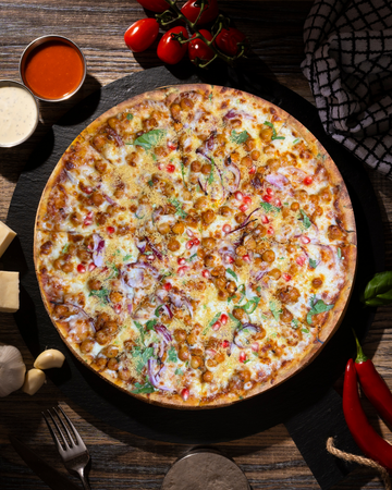 Chana Chaat Zaal Apprentice Pizza